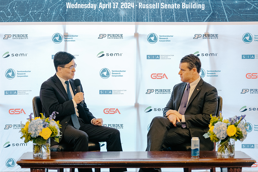 Fireside Chat with Dr. Mung Chiang, Purdue President, and Todd Young, Indiana Senator