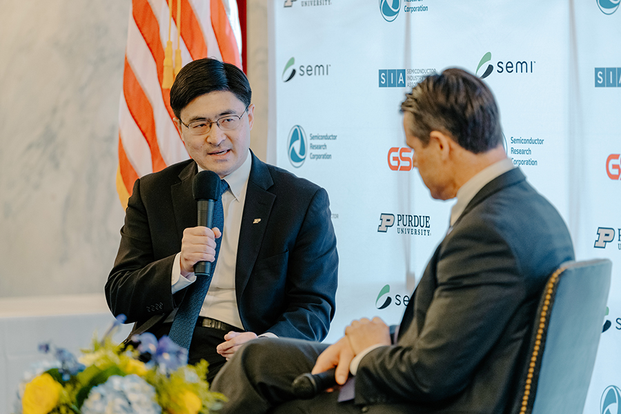Fireside Chat with Dr. Mung Chiang, Purdue President, and Todd Young, Indiana Senator