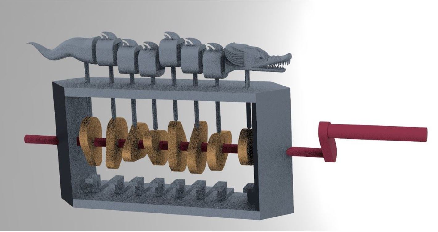 The Trained Dragon ME444 Toy Design