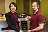 Photo of Hua Cai & Mustafa Lokhandwala