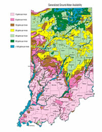 groundwater availability map