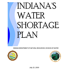 cover of water storage plan document