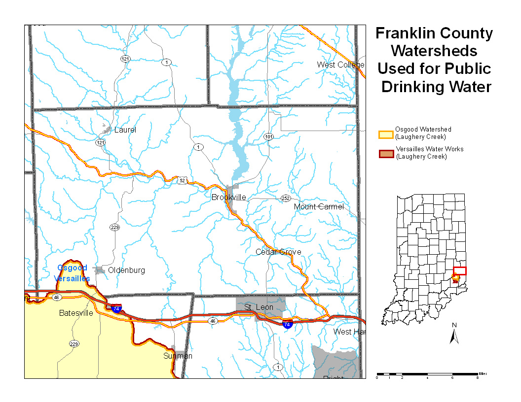 Franklin Cty map