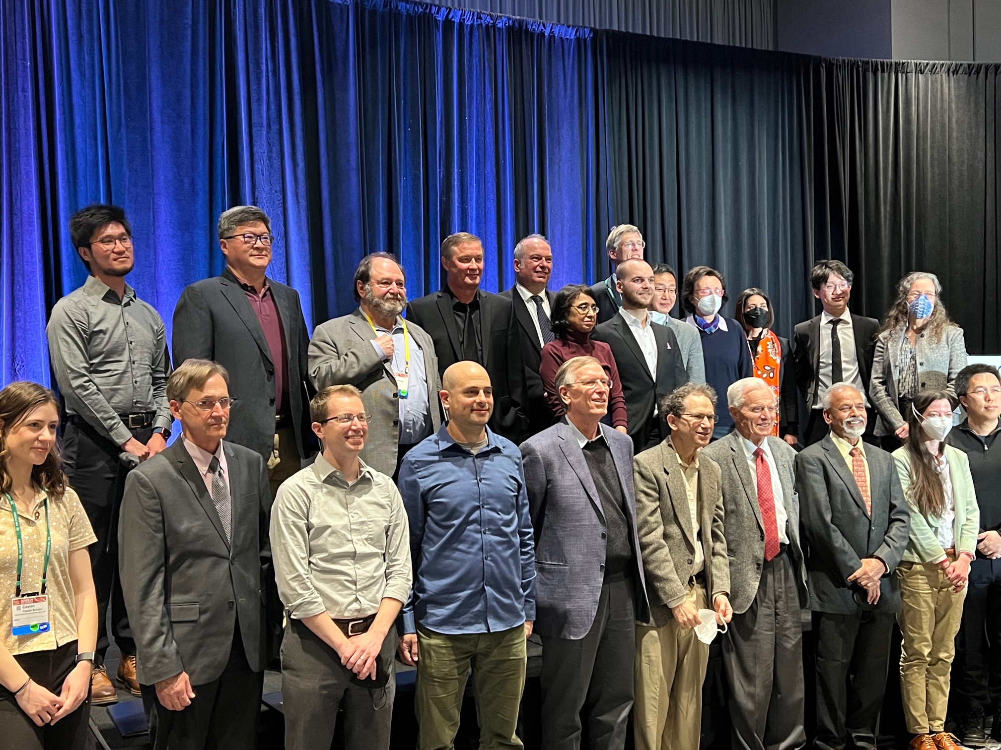2022 APS Prize and Award Session participants